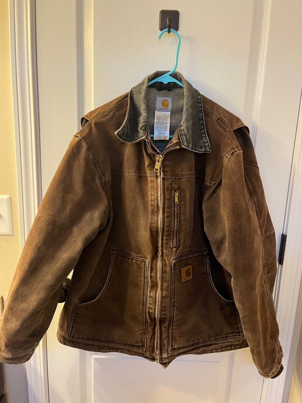 Vintage Carhartt Brown Canvas Jacket